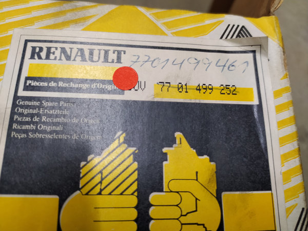 Lichtmaschine 7701499461 Renault